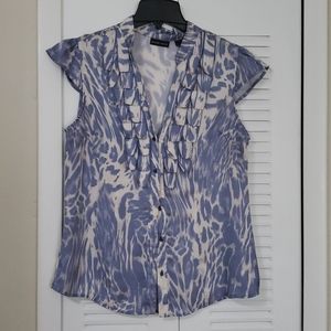 Blue and Cream shirt